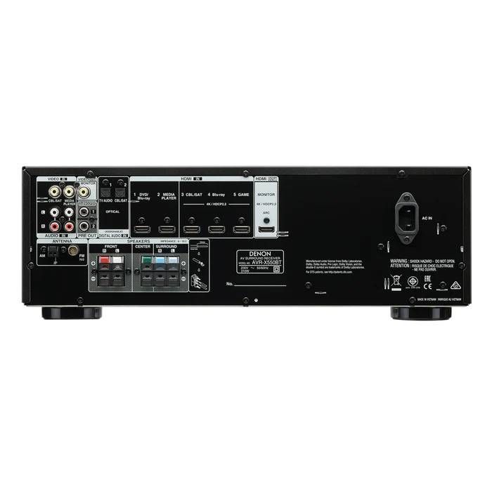 Buy Denon AVR-X550BT 5.2-channel Home Theater Receiver Online In 