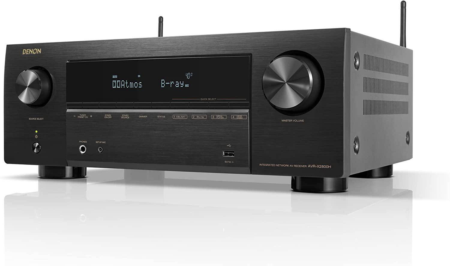 Denon AvR-x2800h 7.2 Channel Network Av Receiver With Heos Built-in zoom image