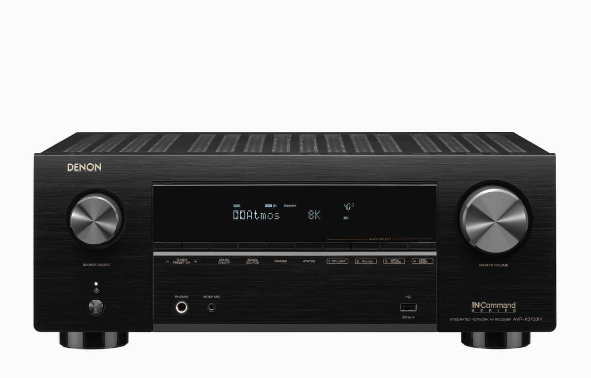 Denon Avc X3700h 8k ultra Hd 9.2 Channel Av Receiver With Heos Built-in zoom image