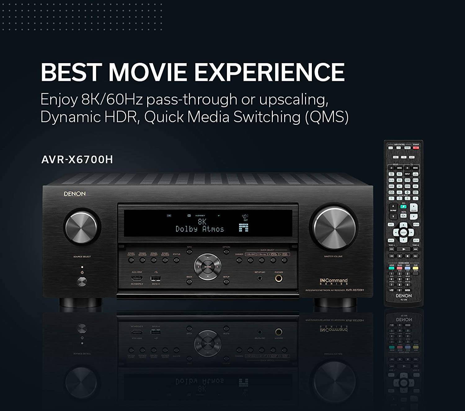 Buy Denon AVC-X6700H AV Receivers Online in India at Lowest Price | VPLAK