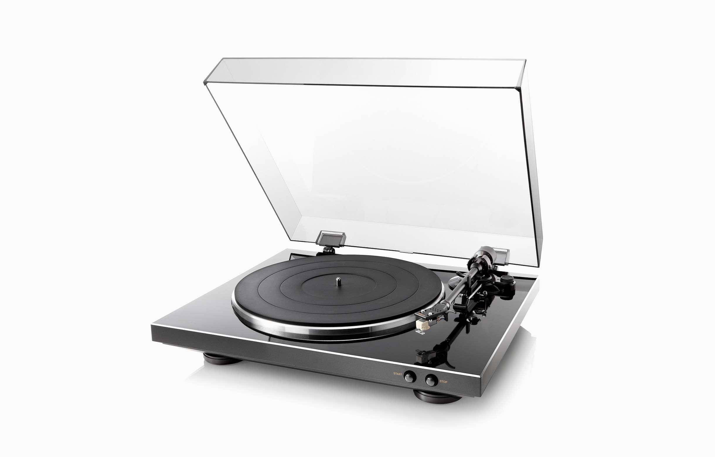 Denon Dp-300f Fully Automatic turntable With 45 Rpm zoom image