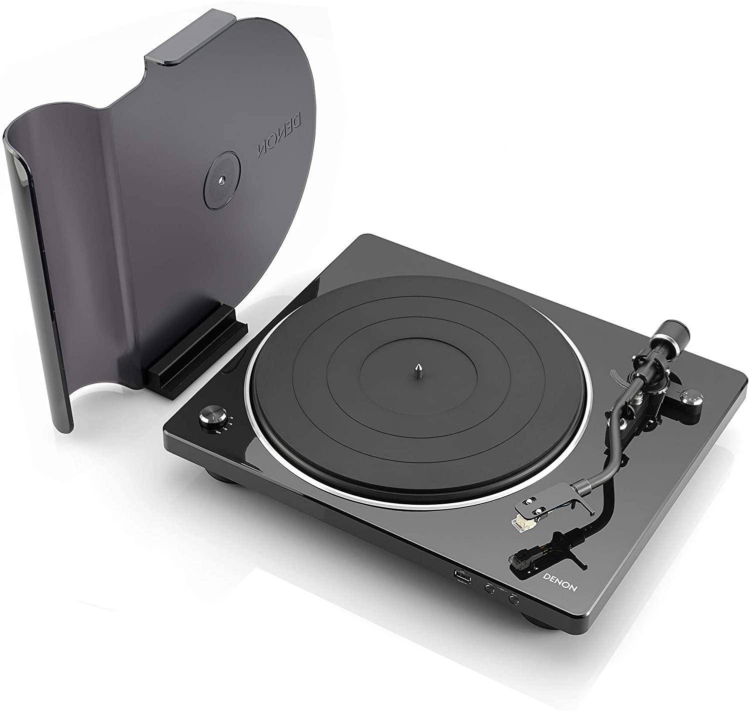 Denon Dp-450usb Semi Automatic Analog turntable zoom image