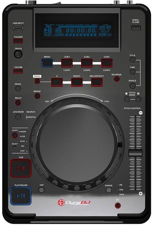 Dynatech Ddj-850 Single Cd/media Dj tabletop Player zoom image
