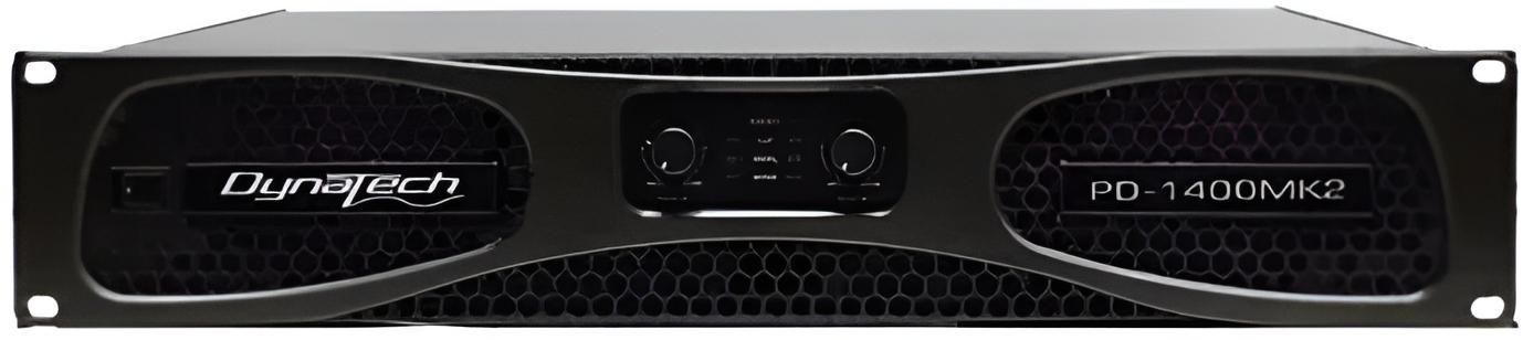 Dynatech Pd1400 2x675w Rms @ 2 Ohm, Class Ab Amplifier - Each  zoom image