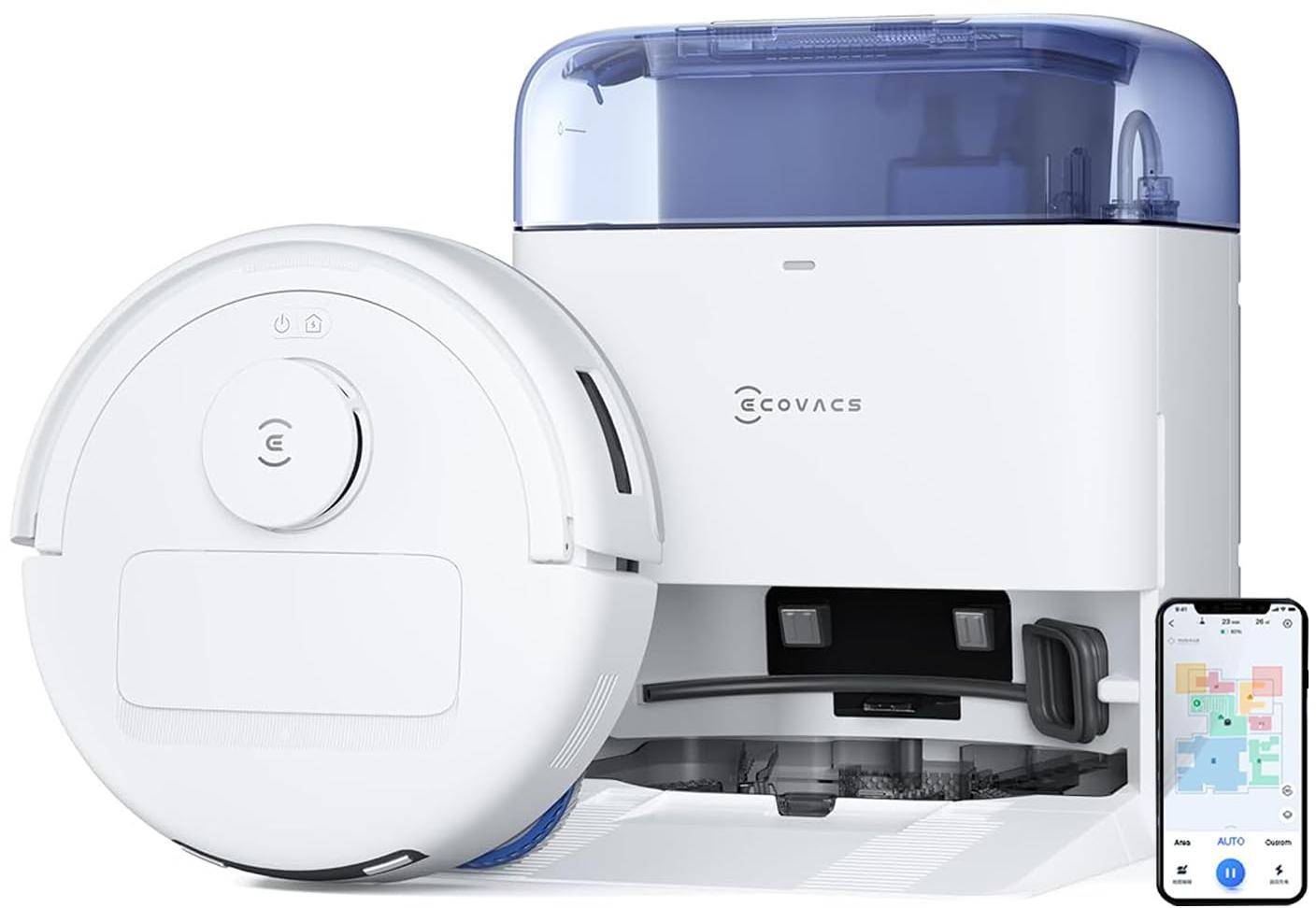 ECOVACS DEEBOT MINI Omni 2 in 1 Robot Vacuum Cleaner  zoom image