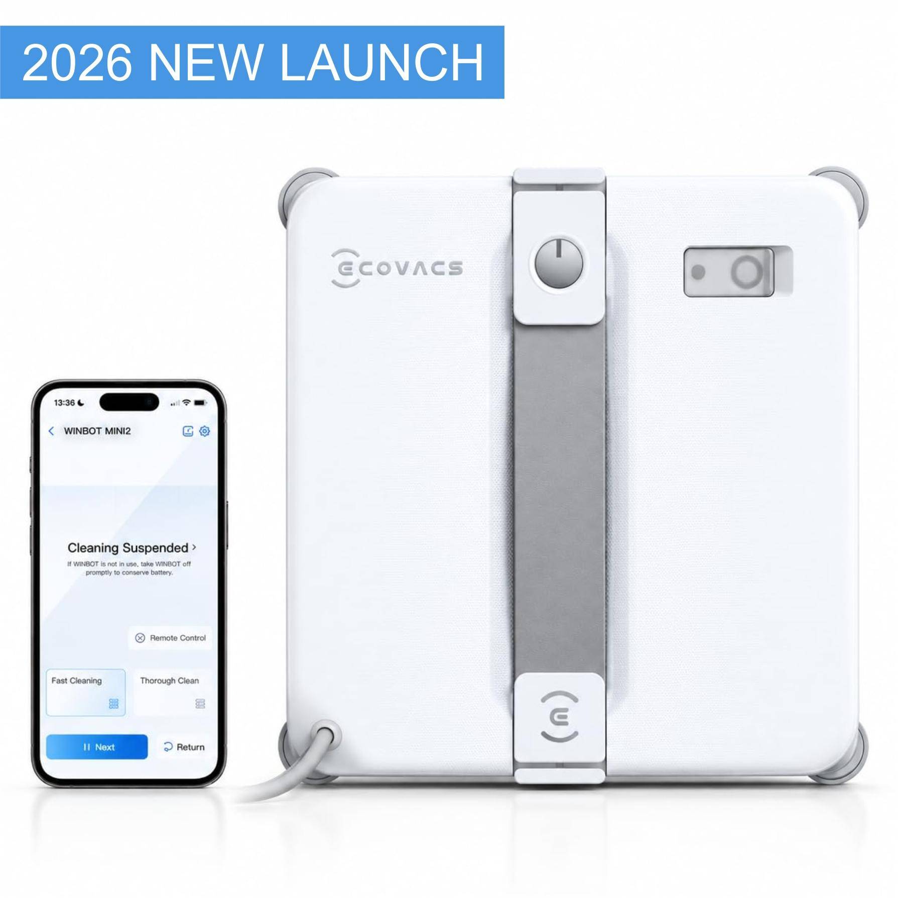 ECOVACS WINBOT mini 2 Window Cleaning Robot zoom image