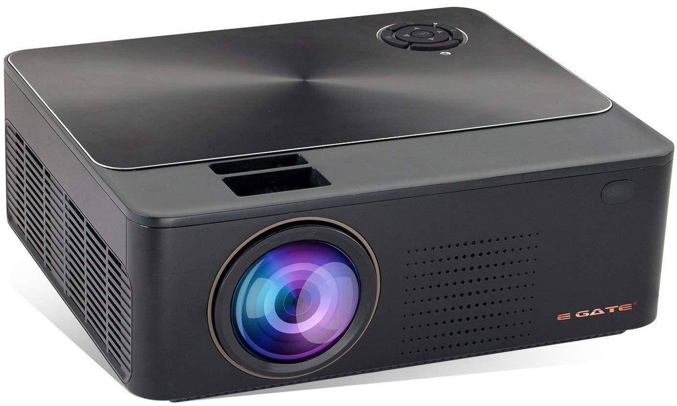 Egate K9 Hd 720p (4000 Lm / 2 Speaker / Wireless / Remote Controller) Portable Projector  (black) zoom image