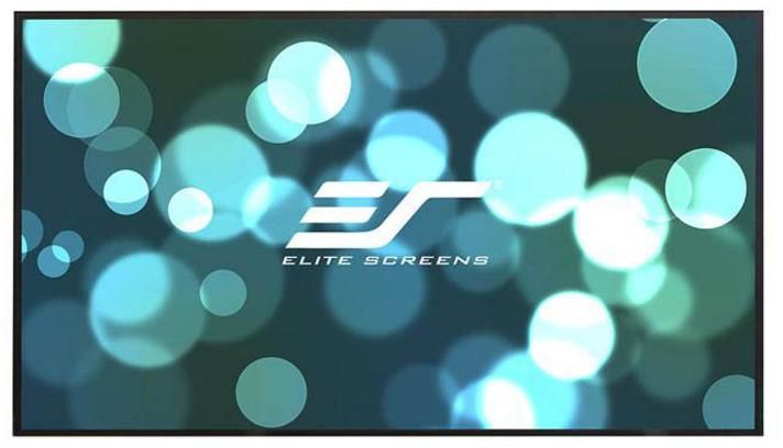 Elite Ar110dhd3 Edge Free Alr Fixed Frame Projector Screen zoom image