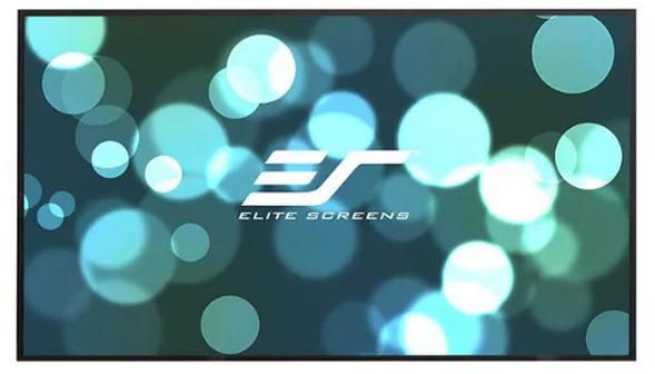 Elite Ar110wh2 ultrahd Home theater Fixed Frame Borderless Projector Screen zoom image