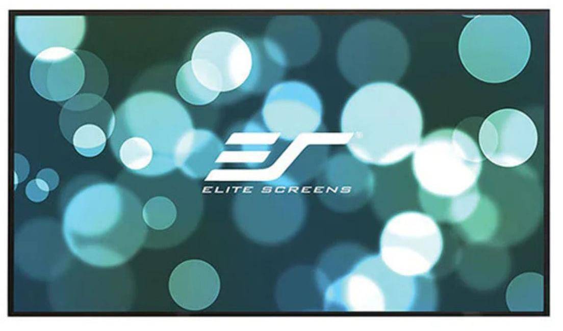 Elite Screens AR180WH2 Aeon Series - 180 Inches CineWhite Edge Free/Edgeless Fixed Frame Projection Screen zoom image