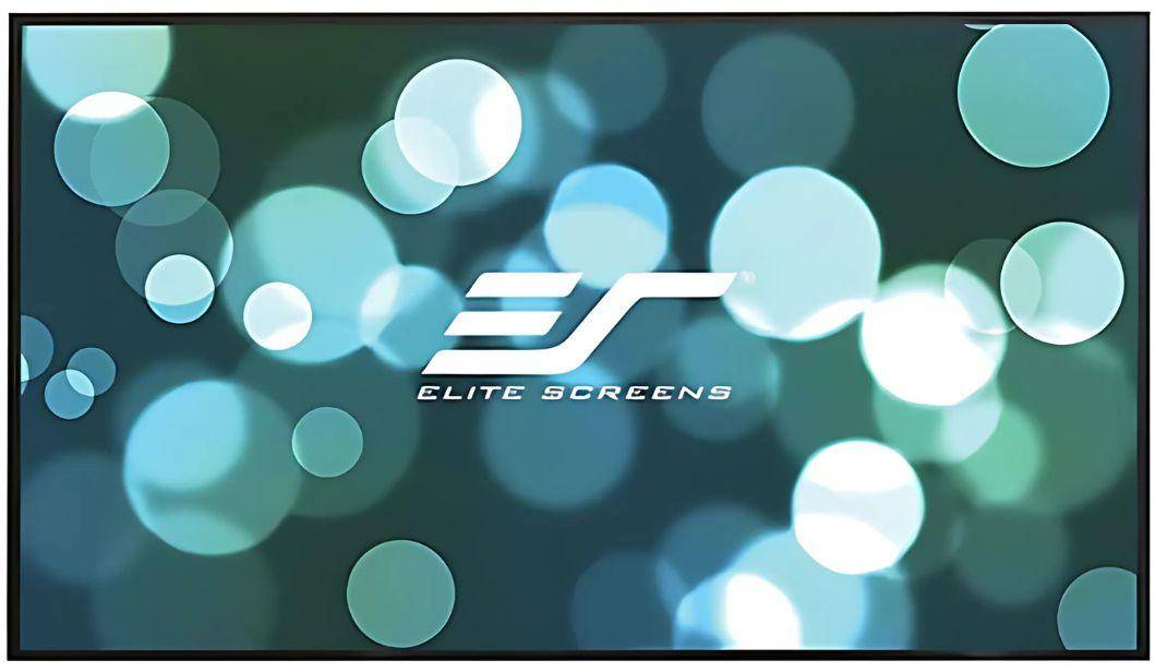 Elite Screens AR180WH2 Aeon Series - 180 Inches CineWhite Edge Free/Edgeless Fixed Frame Projection Screen zoom image