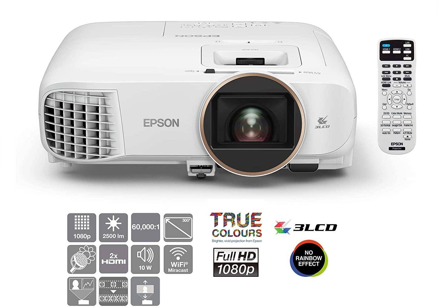 Epson Eh-tw5650 Full Hd 1080p Home theatre Projector zoom image