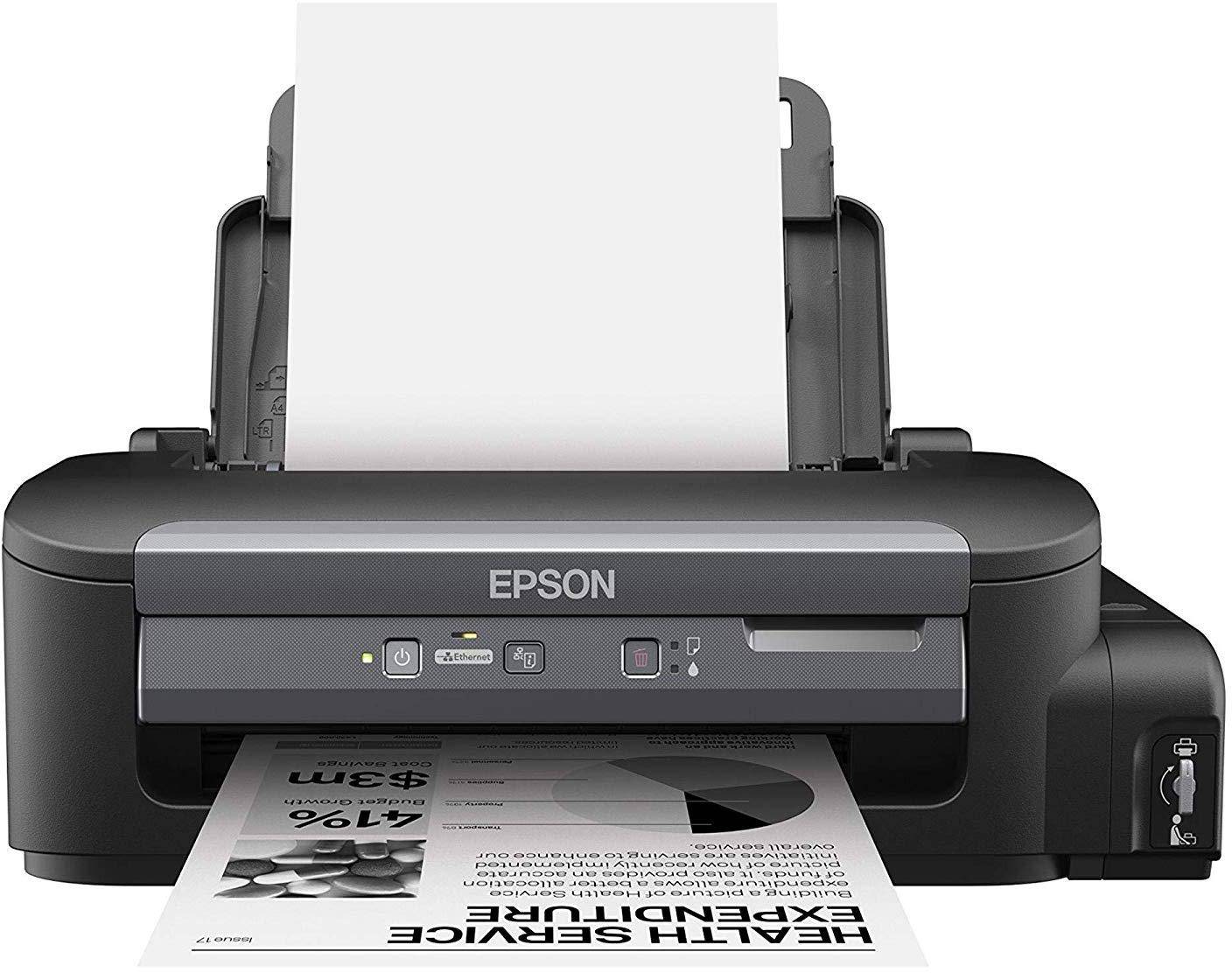 Epson Ecotank M100 Single Function Inktank B&w Printer (black) zoom image