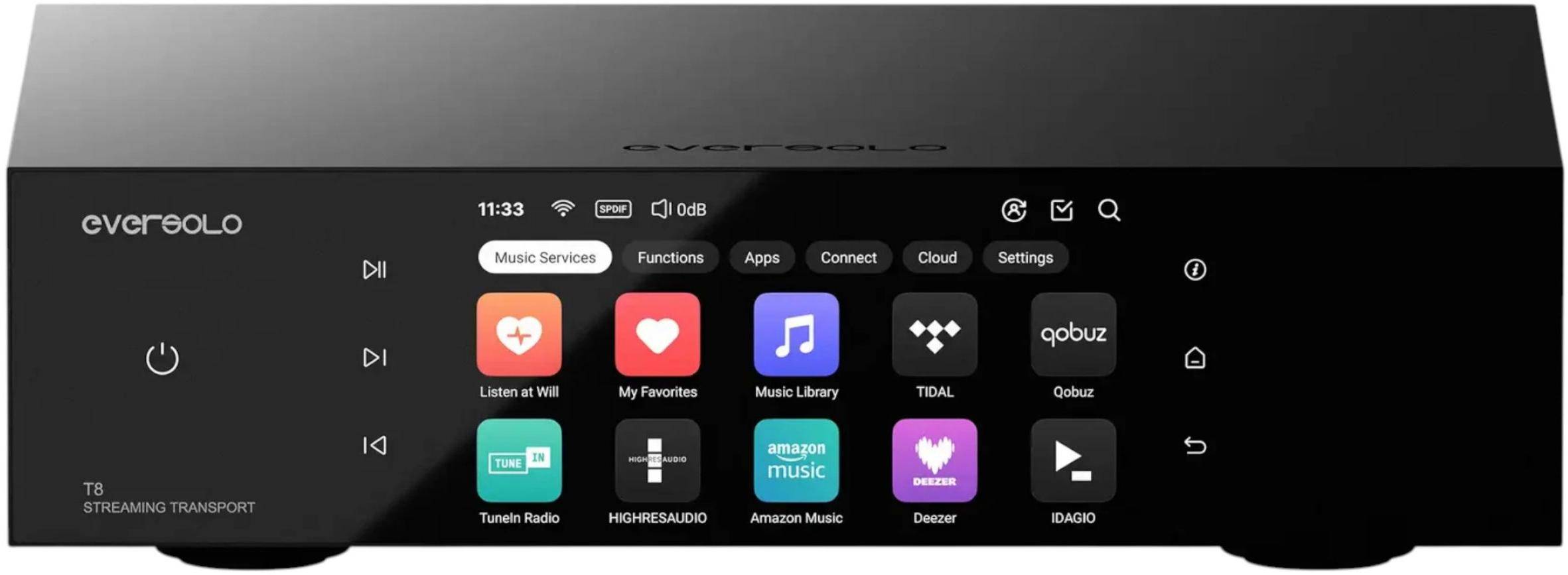 Eversolo T8 Streaming Transport zoom image