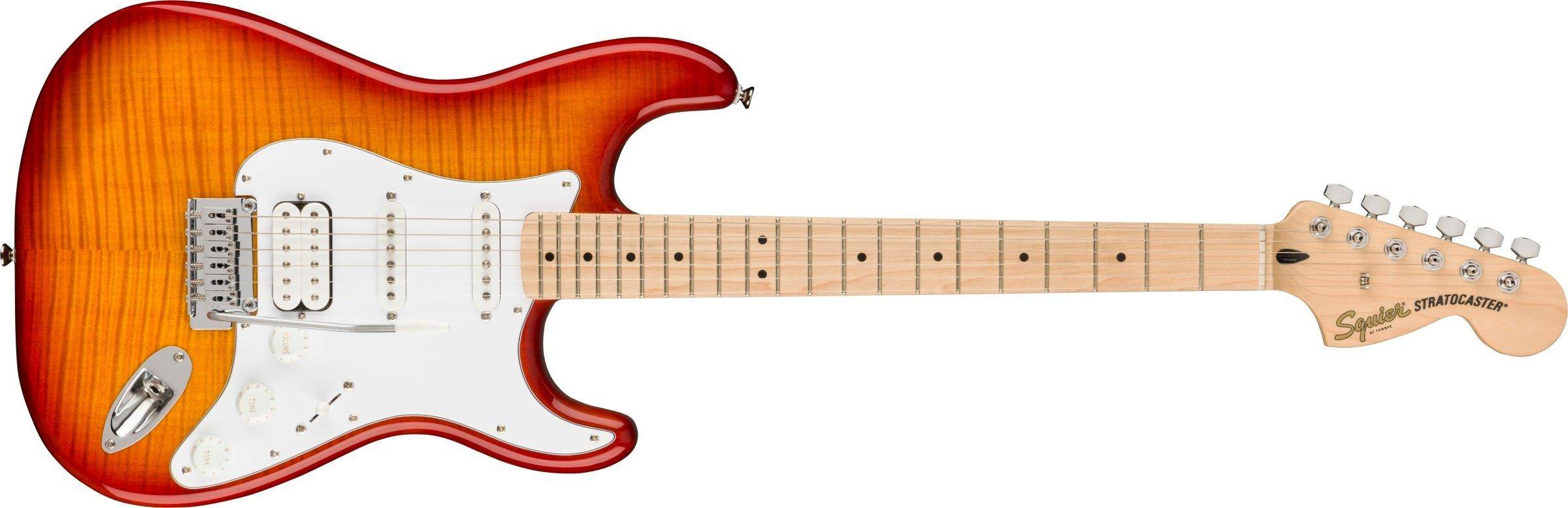 Fender Squier Affinity Stratocaster FMT HSS Maple Fingerboard Electric Guitar zoom image