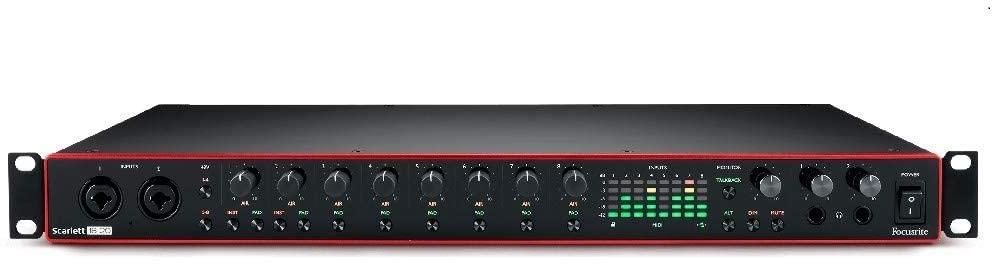 Focusrite Scarlett 18i20 3rd Generation usb Audio Interface zoom image