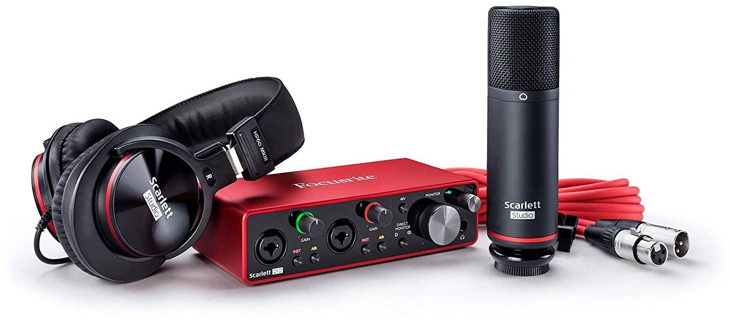 Focusrite Scarlett 2i2 Studio 3rd Generation usb Audio Interface zoom image