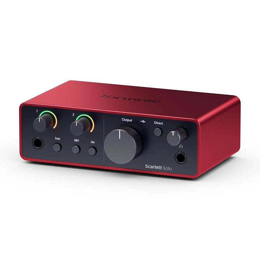 Buy Focusrite Scarlett Solo 4th Gen Audio Interface Online in