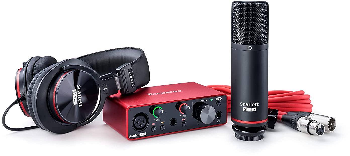 Focusrite Scarlett Solo Studio 3rd Generation usb Audio Interface zoom image