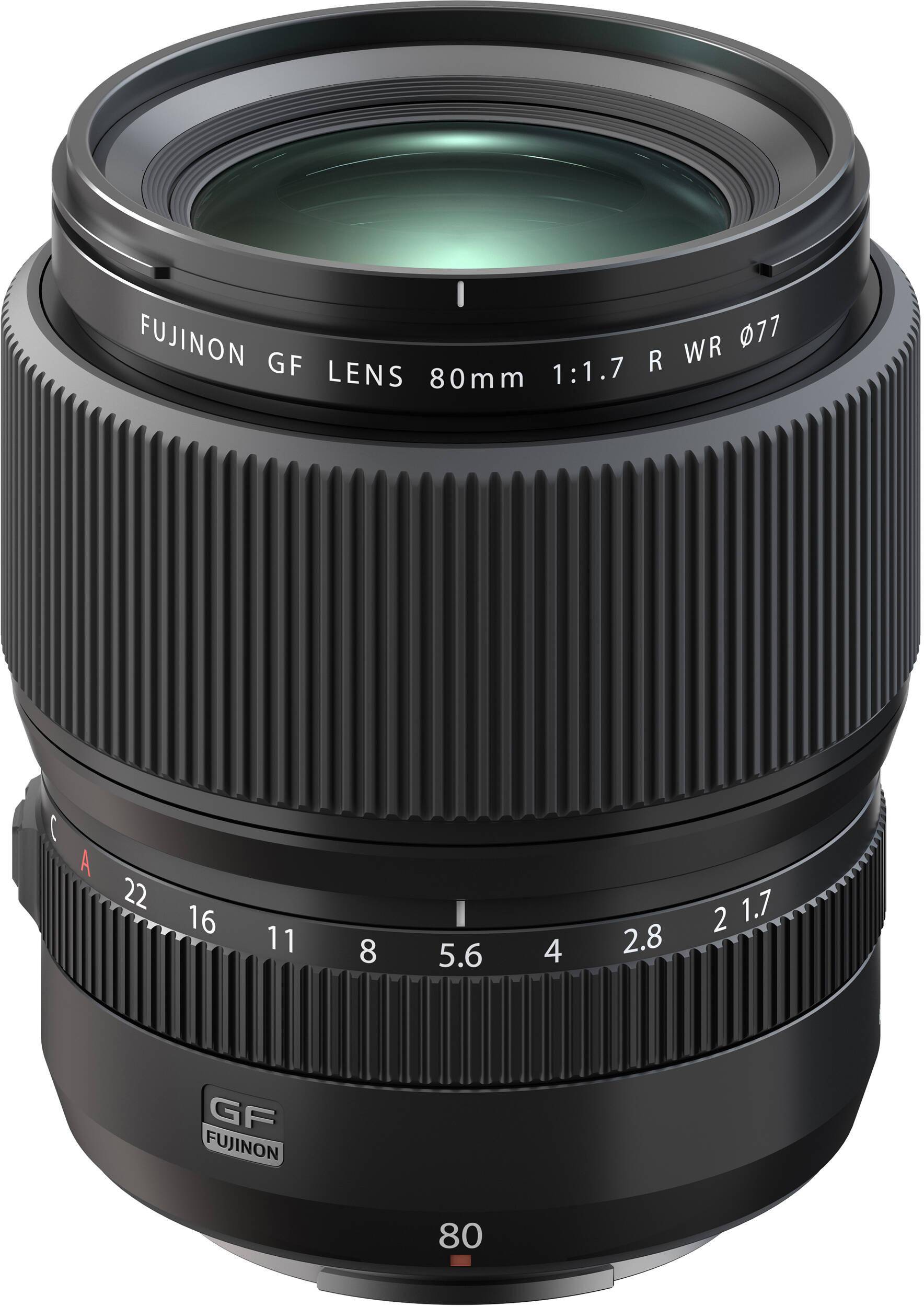 FUJIFILM GF 80mm f/1.7 R WR Lens zoom image
