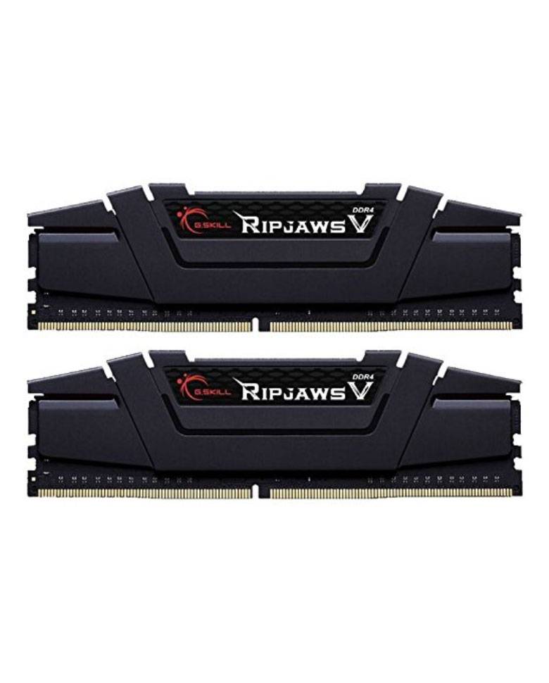 G.skill Ripjaws V Series 16gb (2x8gb) Ddr4-3200mhz Memory (f4-3200c16d-16gvgb) zoom image