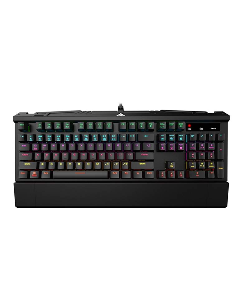Gamdias Hermes 7 Color Backlit Gkb3000 Mechanical Gaming Keyboard zoom image