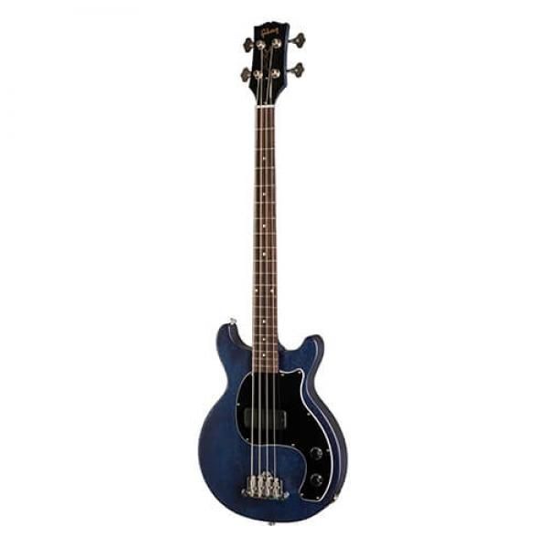 Gibson Les Paul Junior tribute Dc Bass Guitar - Blue Stain zoom image