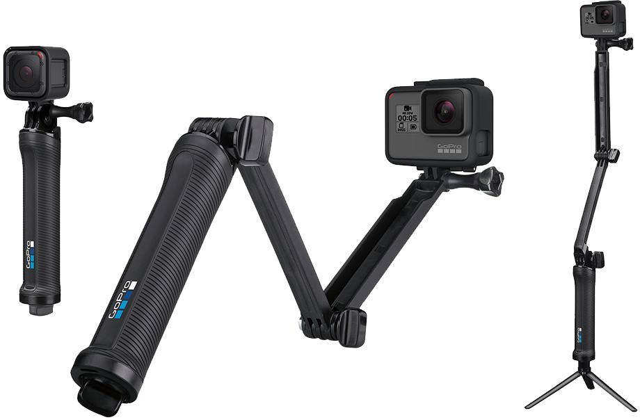 Gopro tripod 3-way Grip-arm Mount zoom image