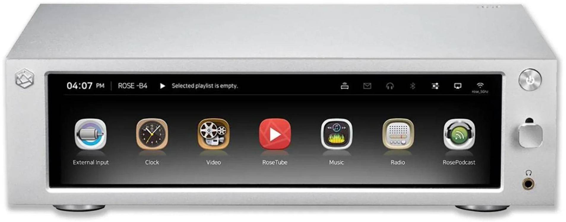 HiFi Rose RS 201E Music Streamer Amplifier zoom image