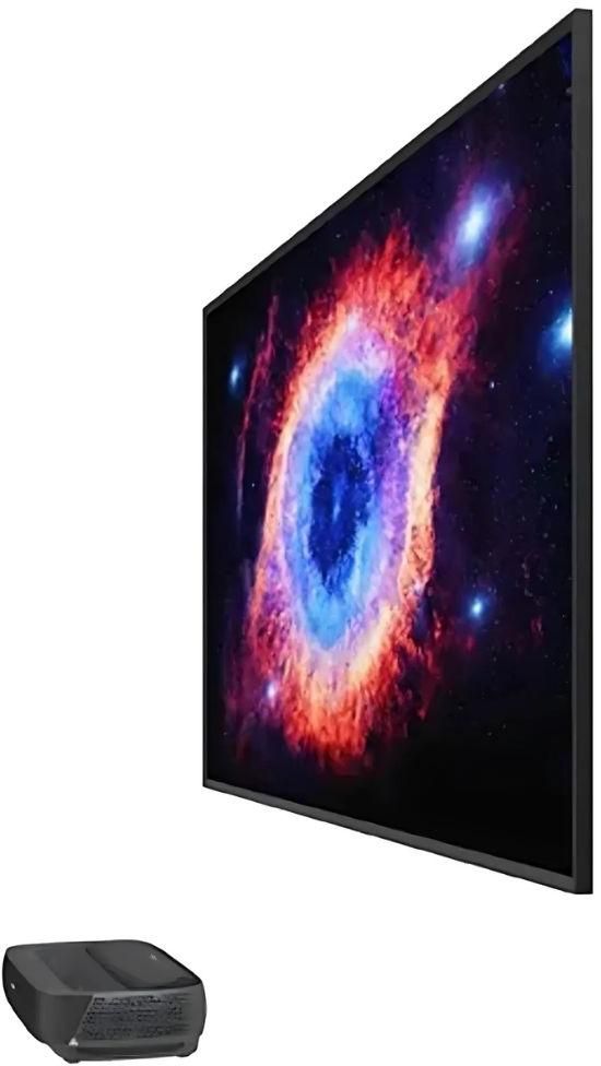 Hisense 120L9HE - 4K Ultra HD Smart Ultra Short Throw Projector + 120 inches Trichrom ALR Screen Bundle zoom image