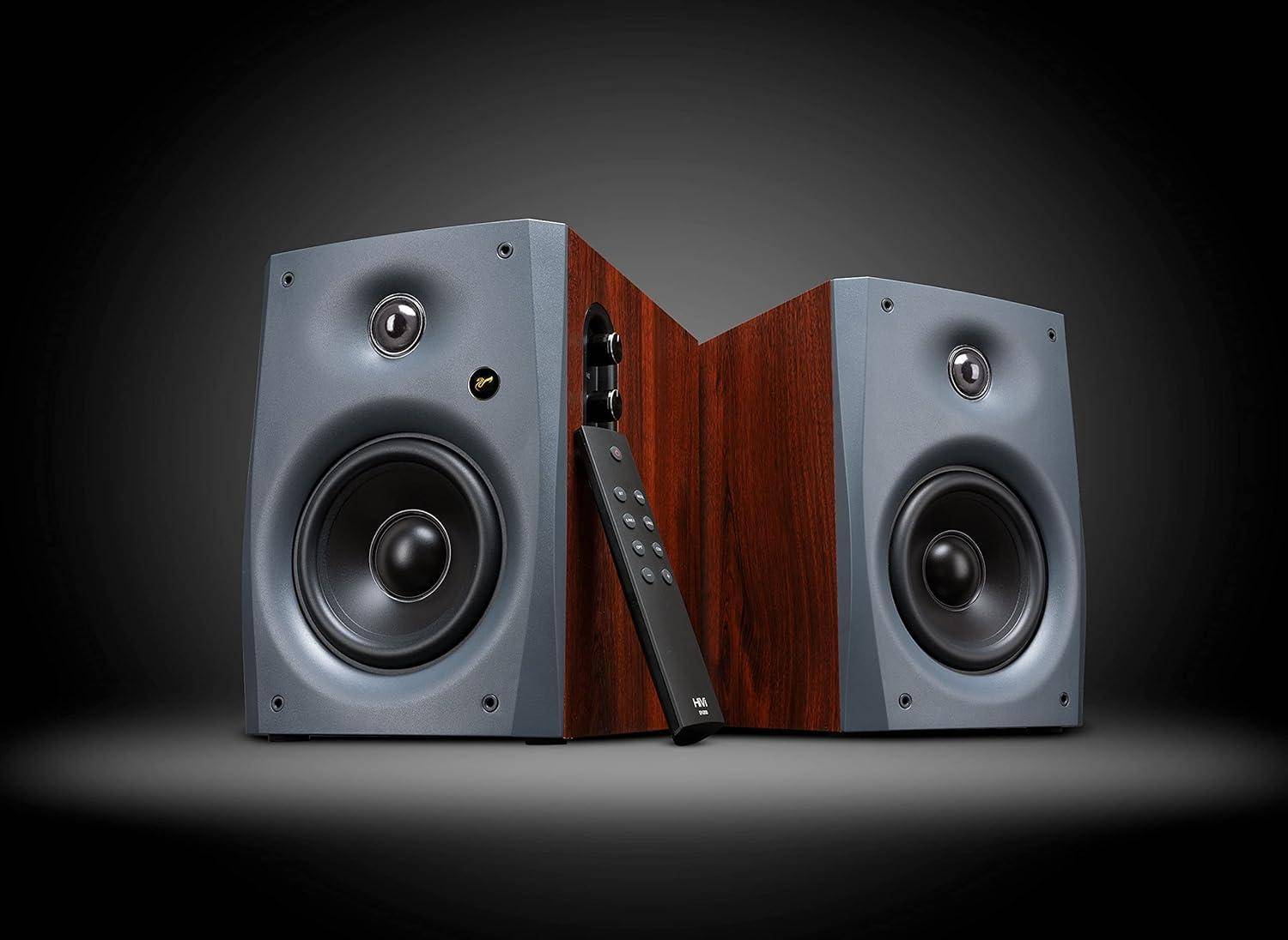 Hivi D1200 Active Bluetooth Multimedia Bookshelf Speaker (Pair) zoom image