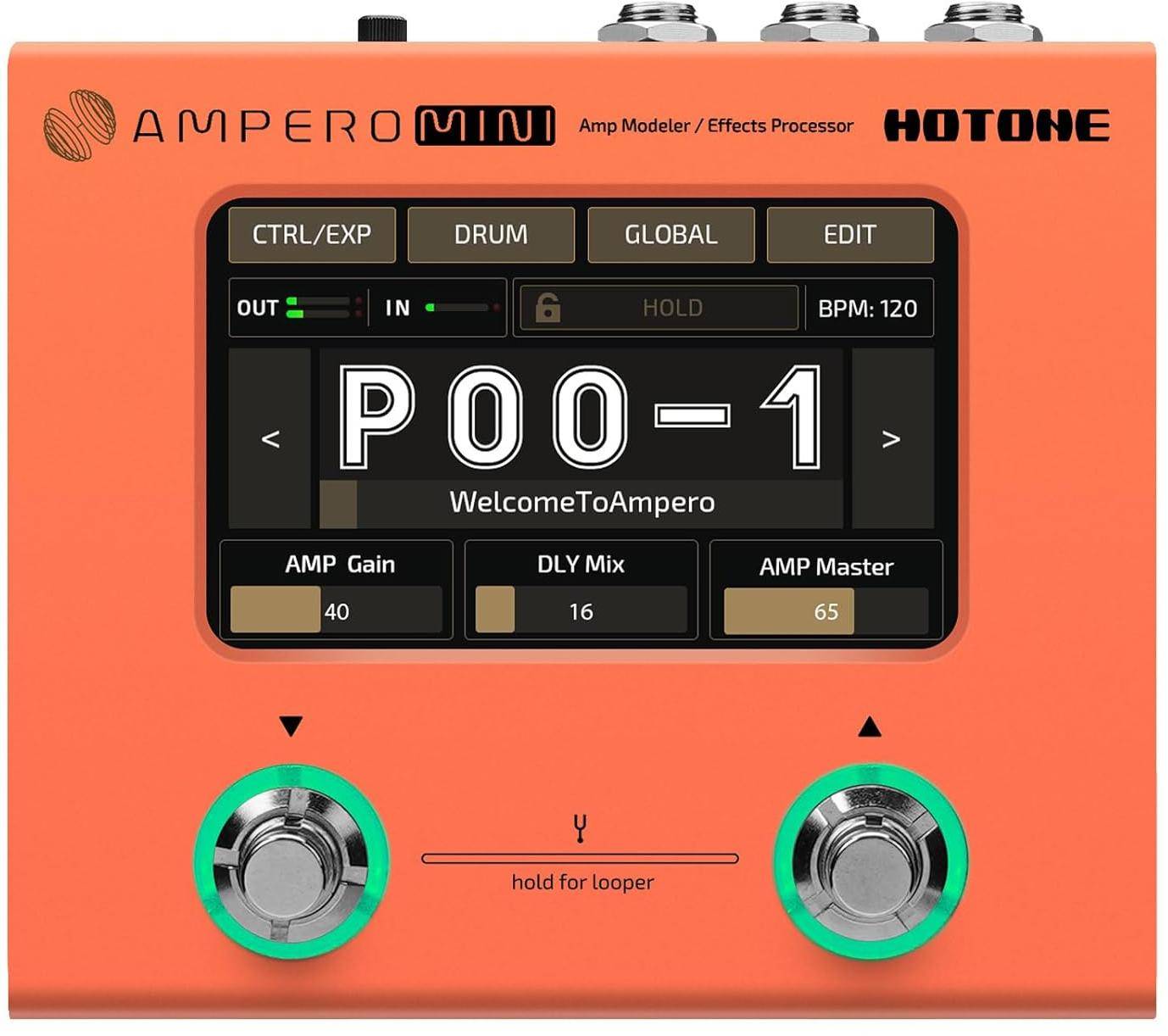 Hotone Ampero Mini MP-50 OR Guitar Bass Amp zoom image
