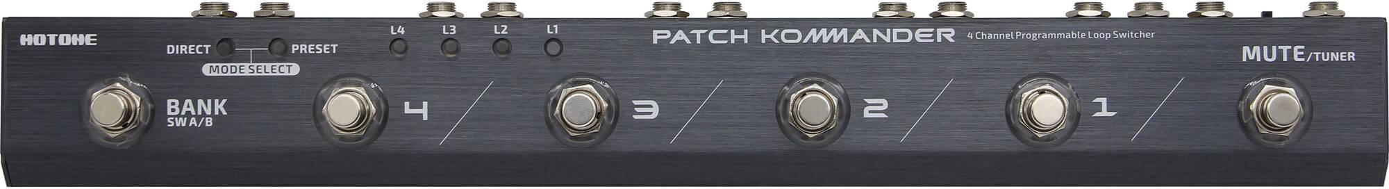 Hotone Patch Kommander 4-Channel Programmable Loop Switcher zoom image