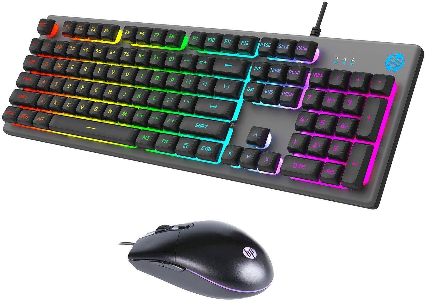 Hp Km300f Gaming Keyboard And Mouse Combo zoom image