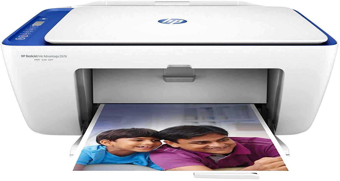 Hp Deskjet 2676 All-in-one Ink  Colour Printer zoom image