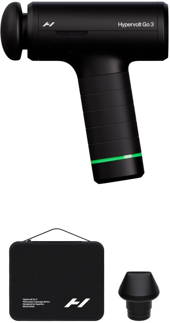 Hyperice Hypervolt Go 3 Compact Handheld Percussion Massage Gun zoom image