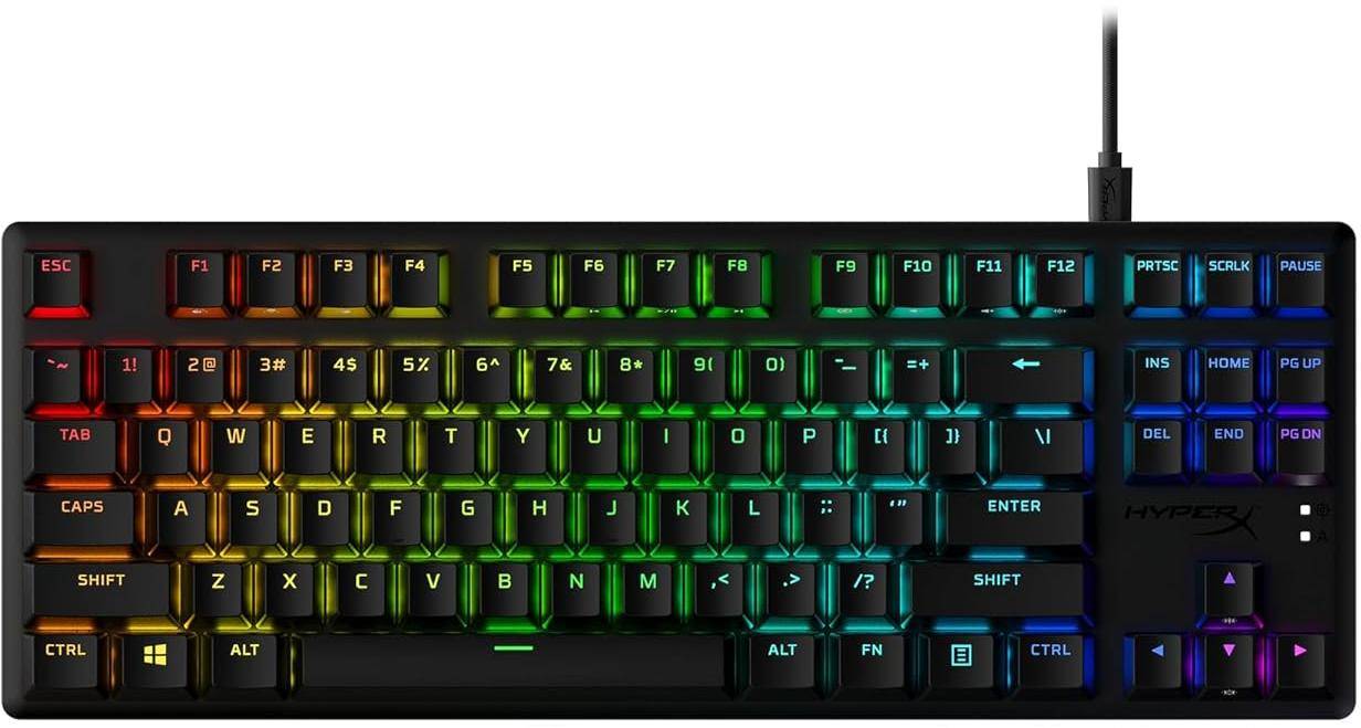 HyperX Alloy Origins Core PBT HX Red Gaming Keyboard zoom image