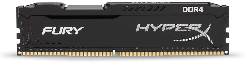 Hyperx Fury 8gb (8gbx1) 2400mhz Ddr4 Dimm Internal Memory (hx424c15fb2/8) zoom image