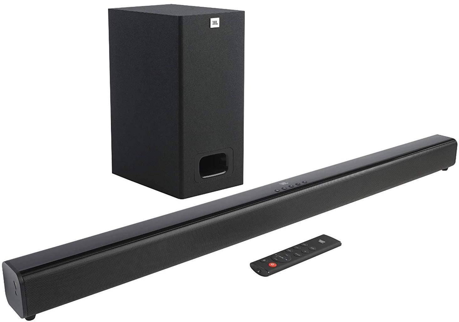 Jbl Cinema Sb130 2.1 Channel Soundbar With Wired Subwoofer (110w, Dolby Digital, Extra Punchy Bass) zoom image