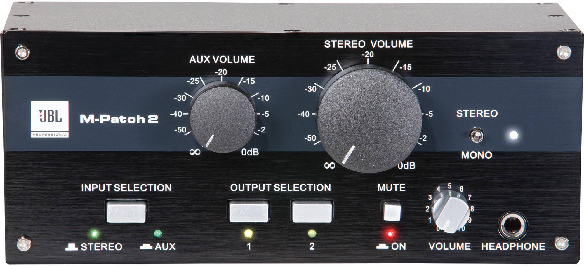 JBL M-Patch 2 Passive Stereo Controller and Switch Box zoom image