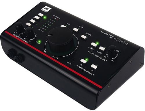 JBL M-Patch Active-1 Precision Monitor Control Plus Studio Talkback and USB Audio I/O zoom image