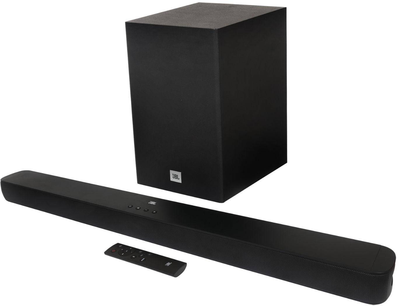 JBL Cinema SB180 Soundbar and wireless subwoofer zoom image