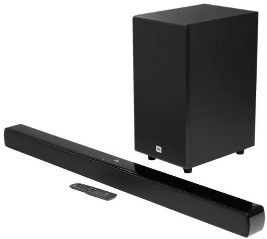 Jbl Cinema Sb190 2.1 Channel 380 Watt Dolby Atmos Sound Bar With Wireless Subwoofer zoom image