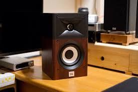 JBL STAGE A120 【美品・付属品完備】 Wood color JBL Stage A120 - Bookshelf Speaker - Pair - CineSound