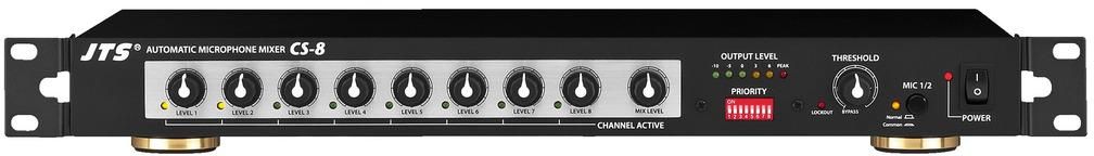 JTS CS-8 8 Channel Automatic Microphone Mixers zoom image