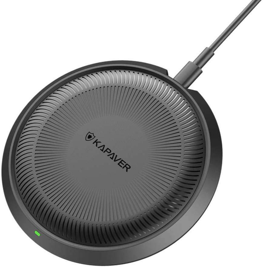 Kapaver Dix Series type C Input Qi-certified Fast Wireless Charger zoom image