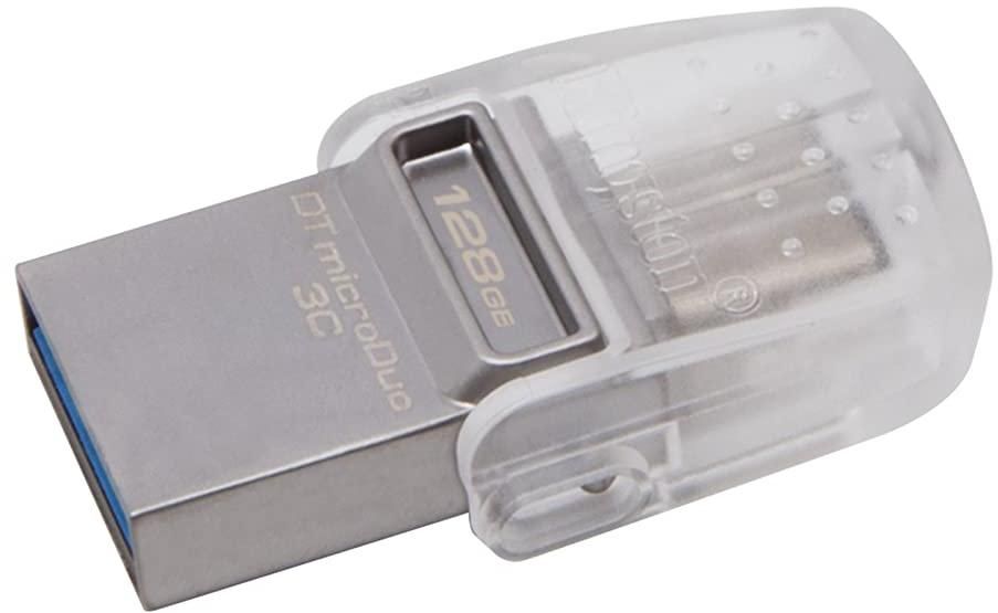 Kingston 128gb Data traveler type C Otg Flash Drive zoom image