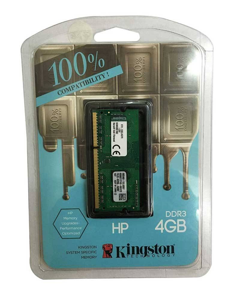 Kingston 4gb 1600mhz Pc3-12800 1.35v Sodimm Memory For Select Hp/compaq Notebooks (kth-x3cl/4gfr) zoom image