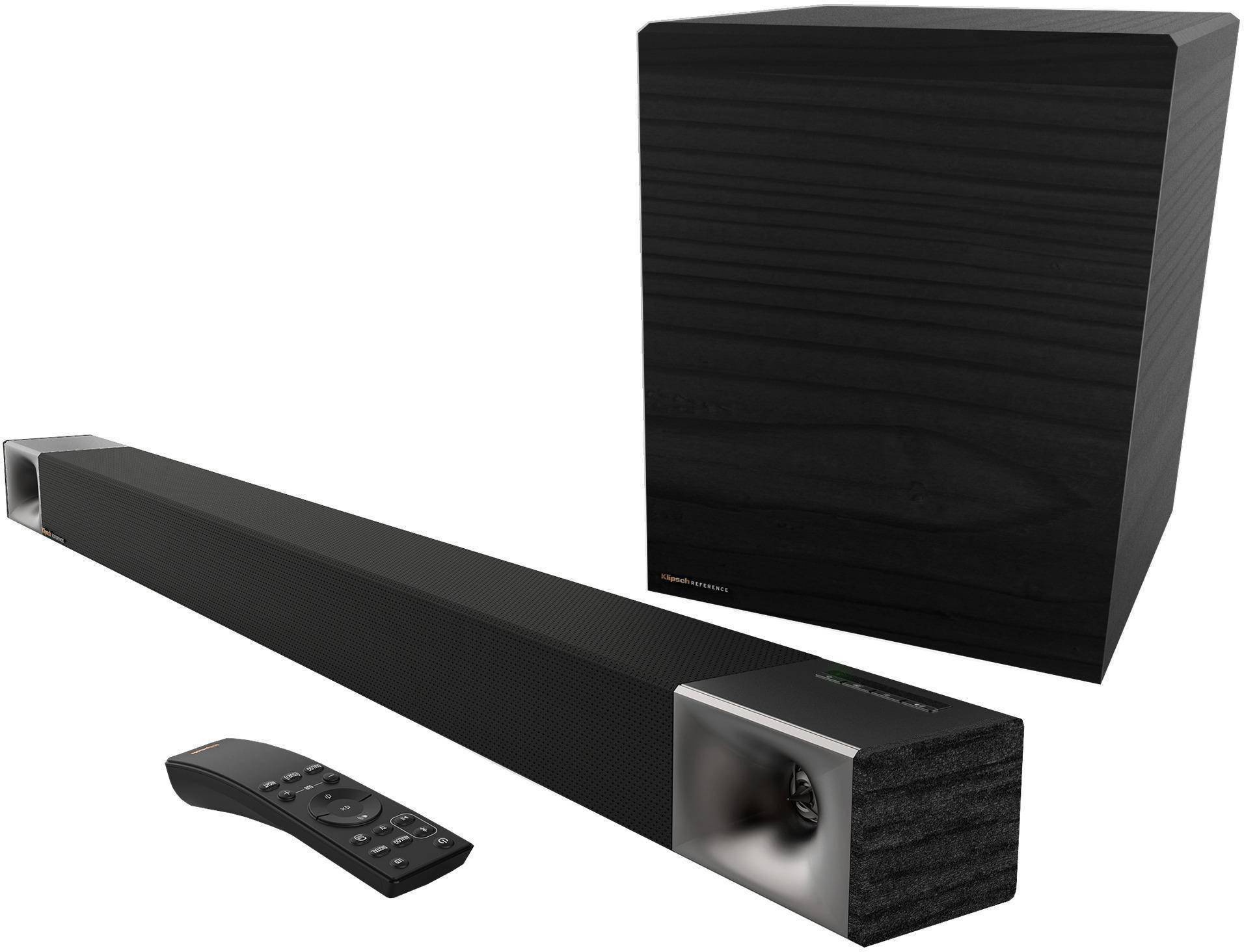 Klipsch Cinema 600 600w 3.1 Sound Bar Dynamic Power 10 Inch Wireless Subwoofer Speaker zoom image