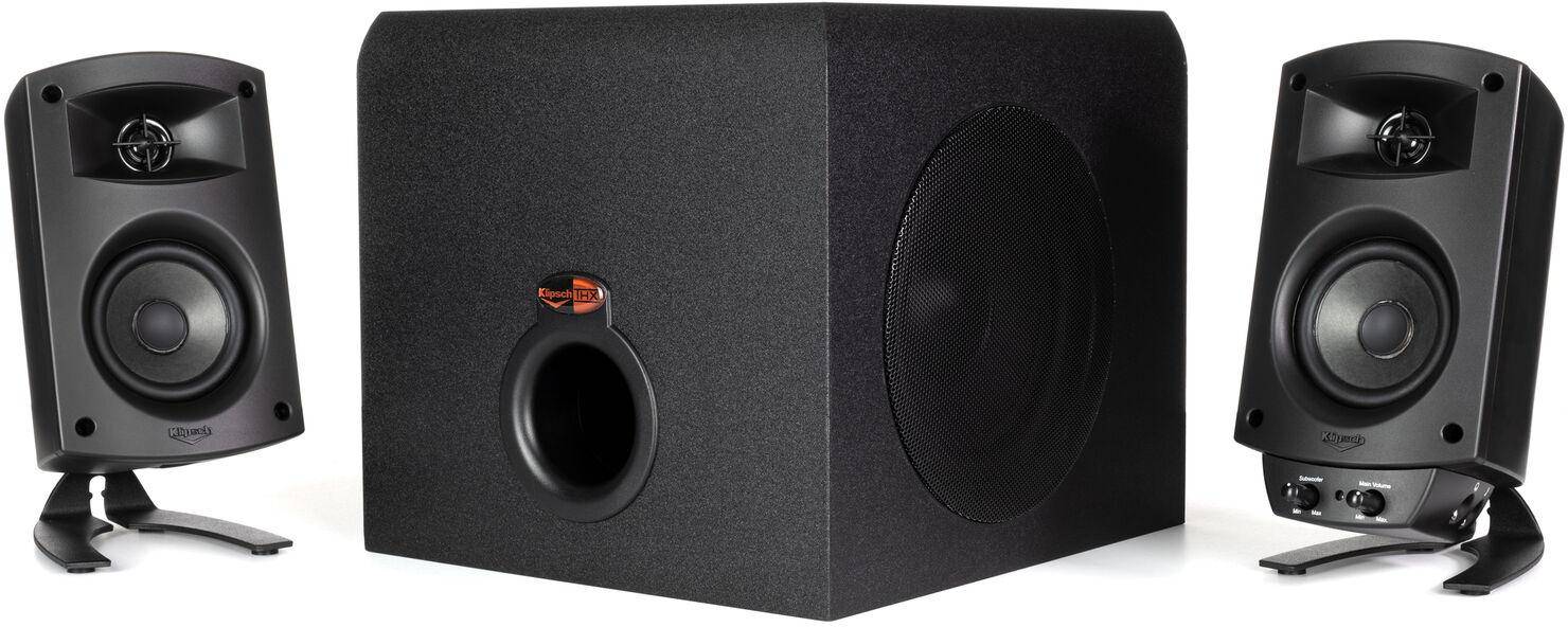 Klipsch Heritage ProMedia 2.1 powered speaker zoom image